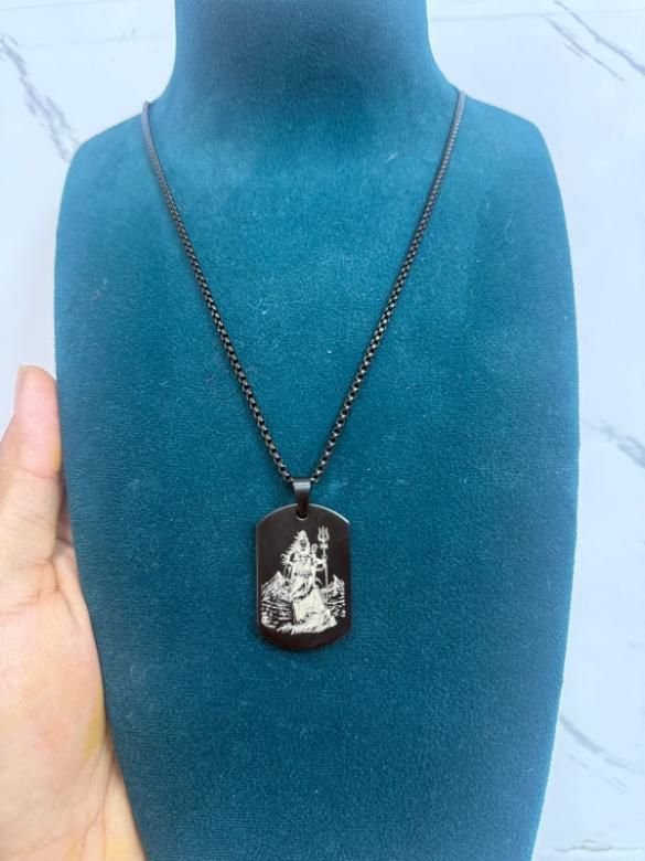 Eternal Shiv Godform Pendant with Chain